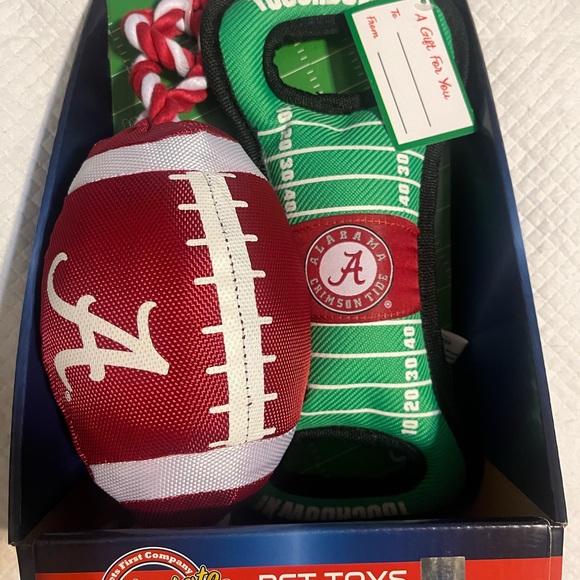 Alabama Football Dog Toy - Picture 10 of 10